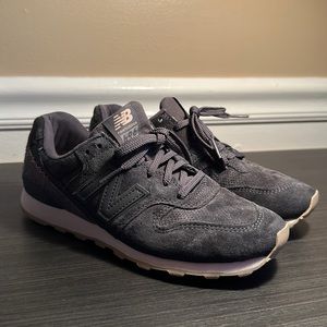 New Balance 696 Women’s 7 Folk Festival Suede Magnet Grey